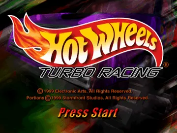 Hot Wheels - Turbo Racing (US) screen shot title